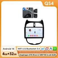 Hizpo Snapdragon Carplay Android Car Radio for Peugeot 206 206CC 206SW 2000 - 2008 Navigation GPS Multimedia Player Stereo Audio Intelligent Screen QS4 8Core 4G 32G A