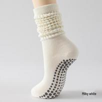 Women's Non-Slip Over-the-Knee Yoga & Pilates Cotton Socks Flat Bottom
