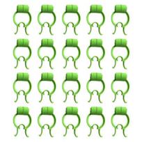 20Pcs Swimming Nose Clip Respiratory Training Pulmonary Function Test Nasal Clip Kids Adults žalia