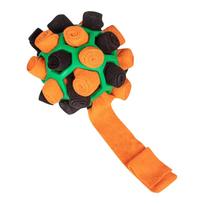Sniffing Ball For Dogs, Sniffing Carpet For Dogs, Portable Sniffing Ball Intelligence Toy, Sniffing Toy, Interactive Dog Toy For Small Medium Dogs Pet One Size oranžinė