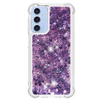For Samsung Galaxy A17 Case A 17 5G SM-A176B Cover Glitter Quicksand Dynamic Liquid Case For Funda Samsung A17 Phone Cover Coque For Samsung A17 5G