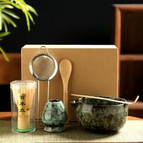 6 VNT Matcha plaktuvo laikiklis Japoniškas Matcha arbatos rinkinys Matcha dubenėlis Matcha gaminimo rinkinys Arbatos mėgėjams žalsvai mėlyna
