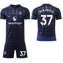 2024-25 „Manchester United“ mėlynas išvykos marškinėlis #10 Rashford Futbolo marškinėliai 28