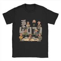 MASH 4077 Vyriški marškinėliai Laisvalaikio marškinėliai Trumpomis rankovėmis Apvalia kaklo iškirpte 100% medvilnė 4XL 5XL Drabužiai S juoda