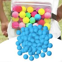 150Pcs 40mm Entertainment Table Tennis Balls Ping Pong Pet Toys Pingpong for Kids PartyZZ46 mėlyna