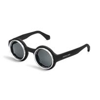 Louis Vuitton 24 Ankstyvo pavasario Super Vision Apvalūs Plastikiniai Metaliniai Guminiai Apvalūs Akiniai Nuo Saulės Vyriški Akiniai Nuo Saulės Juodi Z2386U Basic Packaging-Dust Bag+Eyeglass Case,F,Black