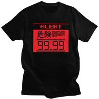 Custom Classic Metal Gear Solid Alert Mode English T Shirt Men Video Game T-shirts Casual Tee Tops 100% Cotton Slim Fit Tshir... S įvairiaspalvis