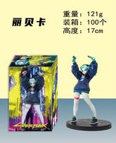 Anime Žaidimas Cyberpunk: Edgerunners DAVID LUCY REBECCA Figūrėlė Stovintis Modelis Žaislas Kolekcija Veiksmo Figūrėlė PVC Stalo Dekoracija with box