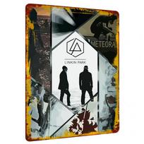 Linkin Park Meteora Album Cover Art Custom Metal Tin Sign Home Decor Music Band Poster Wall Art 20x30cm（7.8x11.8inch）