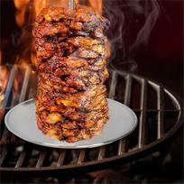 2026 Naujas vertikalus Tacos Al Pastor iešmas Nerūdijančio plieno Brazilijos kepsninės iešmas Vertikalus suktukas Stovas Shawarma Kebabai Gyros BBQ China Mainland