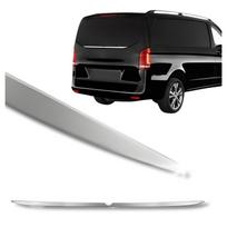 Galinio dangčio lango apdaila, nerūdijantis plienas, chromuota, Mercedes Vito W447 nuo 2014 m.
