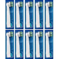 Braun Oral-B Pro CrossAction brush heads, pack of 10 (frustration-free outer packaging) Pro CrossAction
