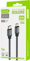 D-Fruit USB-C - Lightning kabelis DF163 1m pilkas 50531 ()