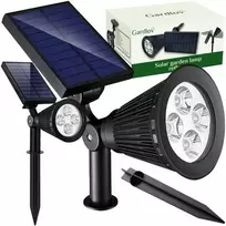 Saulės energija varomas sodo šviestuvas – Gardlov 24002 su reflektoriumi