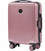 Kelioninis Nedidelis lagaminas Wings African Eagle 566 rožinis 55x38x20cm Ryanair ir Wizzair