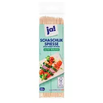 Virbai šašlykams 20cm VIVESS, 125 vnt.