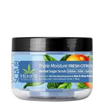 HEMPZ Triple Moisture Fresh Citrus Shea Sugar Scrub 176g
