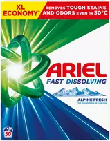 Ariel skalbimo milteliai Mountain Spring 2,75 kg/50 vnt. dėžutėje