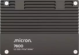 Micron 7600 PRO 7.68TB NVMe U.2 (15mm) Enterprise SSD Single Pack