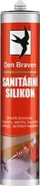 Den Braven DENBRAVEN Sanitary silicone 280ml bahama Raudona Line