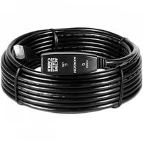 Active extension USB 2.0 A-M> A-F cable, 10 m long. Power supply option. | ADR-210