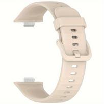 Silikoninis dirželis Huawei Watch Fit3, Dramblio kaulo balta