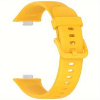 Silikoninis dirželis Huawei Watch Fit3, Geltona
