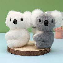 Koala meškiuko raktų pakabukas, 1 vnt Baltas