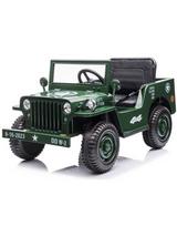 Karinis elektromobilis Willys, žalias