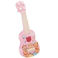 Vaikiška gitara - ukulėlė Pink Bear