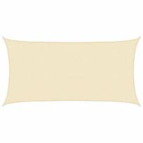 Uždanga nuo saulės，Tentas nuo saulės，Burė nuo saulės, kreminės spalvos, 2x3,5m, HDPE, 160g/m² CFE956711