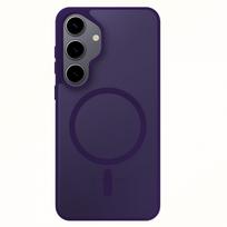 Samsung Galaxy S25 - 3mk Smoke MagCase Purpurinė