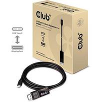 Club3D USB-C to DisplayPort 1.4 Cable, 1.8m CAC-1557