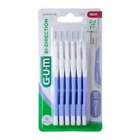 GUM Bi-Direction 0.6 mm tarpdančių šepetėliai N6
