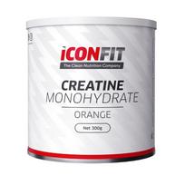 Iconfit kreatino monohidratas - oranžiniai milteliai 300 g