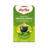YOGI TEA Matcha žalioji arbata su citrina N17