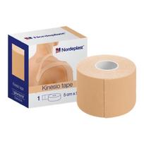 NORDEPLAST Kineziologinė juosta smėlio spalvos 5cmx5m, 1 vnt.