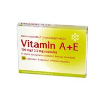 VITAMINAS A+E kapsulės N30