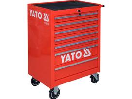 YATO įrankių vežimėlis 995 x 680 x 458 mm, su 7 stalčiais