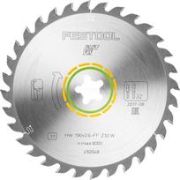 Festool pjūklo diskas WOOD UNIVERSAL HW 190x2,6 FF W32