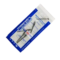 STERIL PRO sterilizaciniai vokai 75×150 mm – su vidiniais indikatoriais, 100 vnt. (MADE IN UKRAINE)