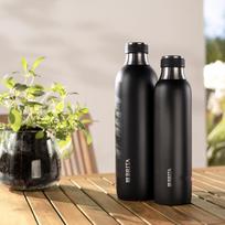 BRITA sodaTRIO gertuvė gazavimo aparatui, nerūdijantis plienas, 1l, juoda