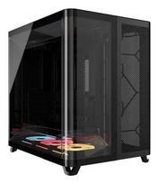 CORSAIR AIR 5400 LX-R RGB iCUE LINK Midi Tower, Black