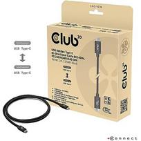 Club3D USB-C Bidirectional Cable, 8K 240Hz, PD 240W, 1.2m CAC-1570