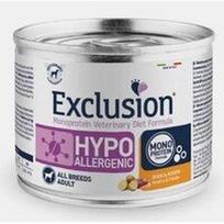 Exclusion Hypoallergenic konservai šunims su antiena ir bulvėmis 200 g