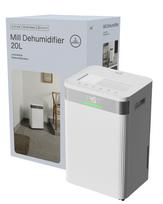 Mill | Dehumidifier | MDH20 | Suitable for rooms up to 20-30 m | Water tank capacity 4 L | White