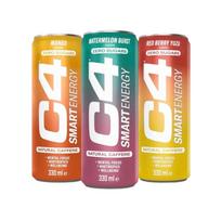 Cellucor C4 Smart Energinis gėrimas 12 x 330ml skonis - Mangų