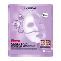 Švytėjimo suteikianti hidrogelio kaukė L'Oréal Paris Revitalift Filler Glass Skin, 25 g
