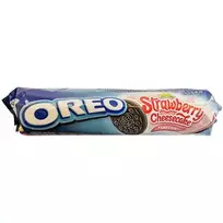 Sausainiai OREO Strawberry Cheesecake 154g