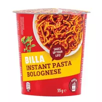 Greitai paruošiami makaronai BILLA Pasta Bolognese, 55g